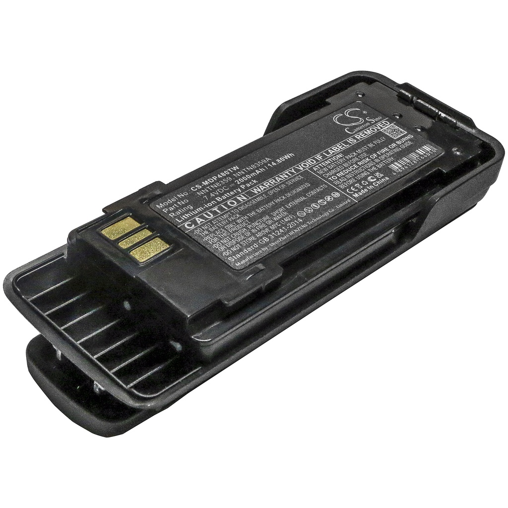 [MDP480TW] MDP480TW | Batería Compatible Walkie | Motorola | Li-ion | 2000 mAh | 14.80Wh | 7.4V
