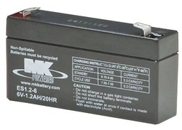 [ES1.2-6] ES1.2-6 | MK Powered | AGM | 6V | 1.2Ah Battery