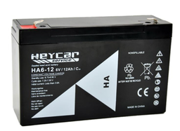 [2001] HA-6-1.2 HEY | HEYCAR | AGM | 6V | 1.2Ah Battery