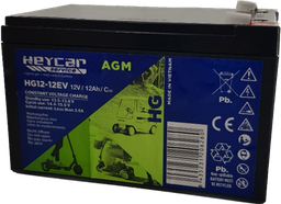 [HG12-12 EV] HG-12-12 EV | HEYCAR | AGM | 12V | 12Ah Battery