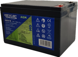 [HG12-14 EV] HG-12-14 EV | HEYCAR | AGM | 12V | 12Ah Battery