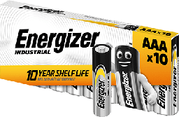 [AAA EN92 10] AAA Alkaline Battery 1.5V | Energizer Industrial | Pack of 10 pcs